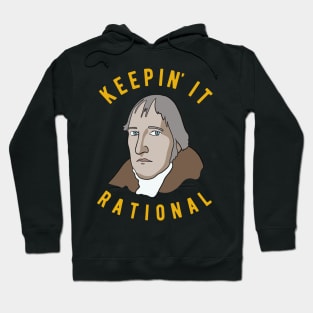 Hegel Philosophy - Keepin it rational Hoodie